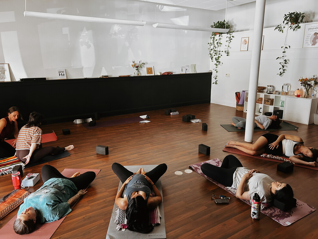 Yoga class for pregnancy and postpartum